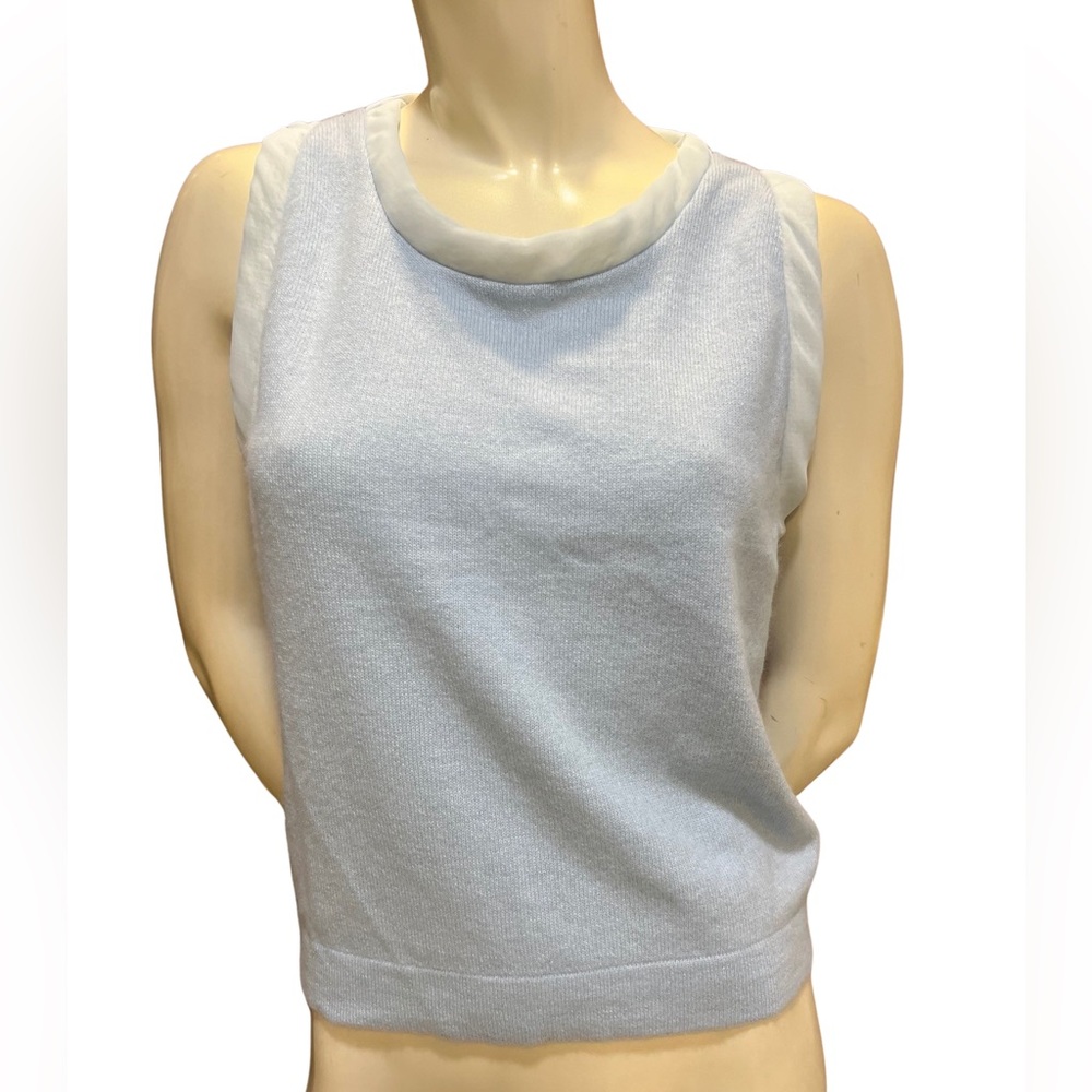Trend Les Copains vest 44 m light blue